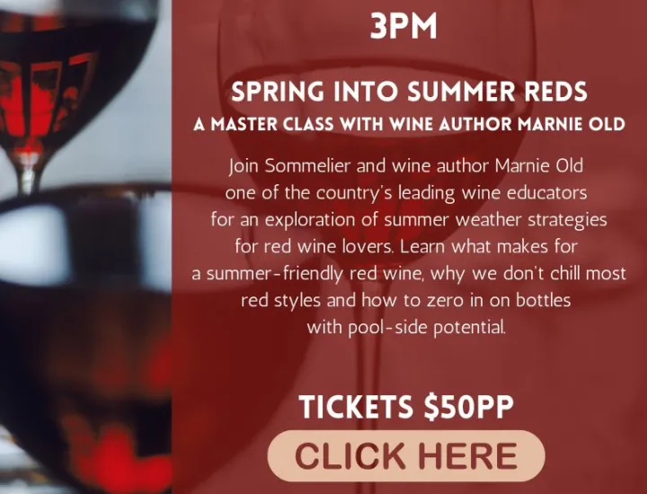 Wine Class: Spring Into Summer Reds at Panorama