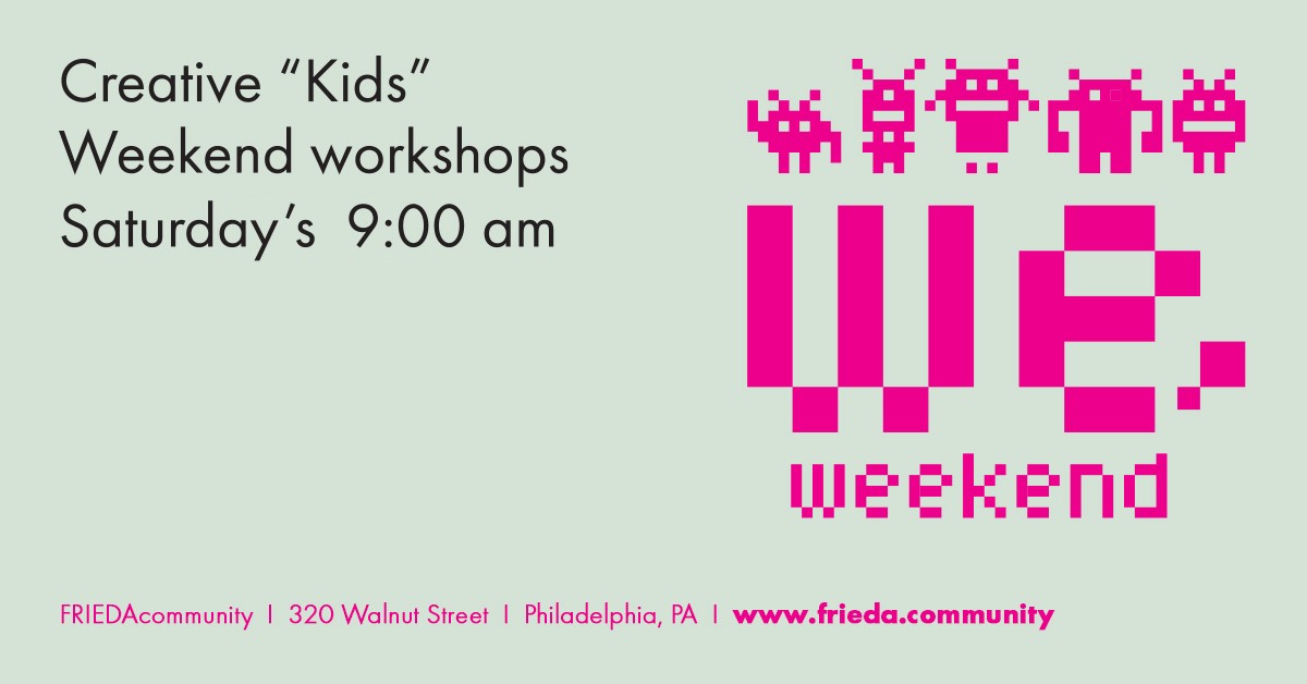 Creative Kids Workshop Saturdays at 9AM