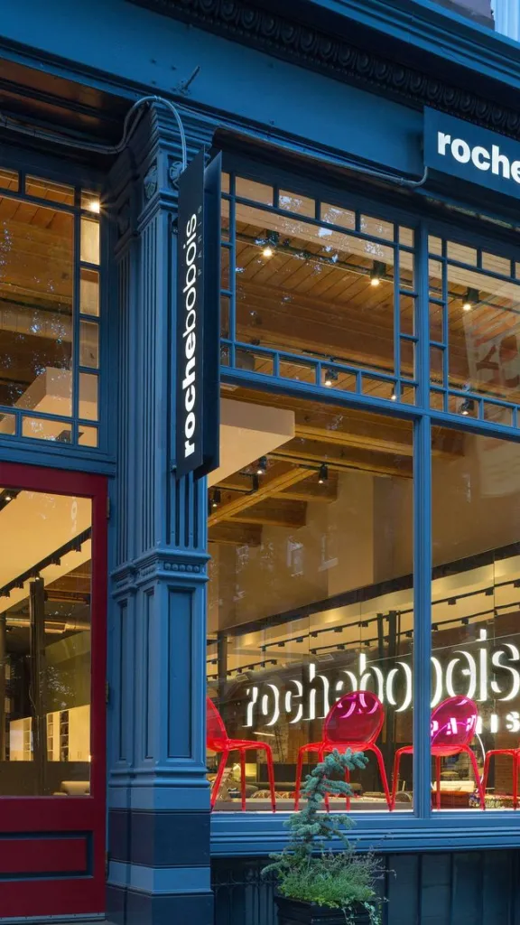 Exterior of Roche Bobois