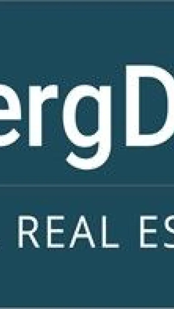 Logo, with Rothberg Dubrow Commercial Real Estate Group in white text over a navy blue background