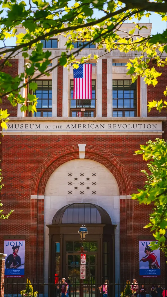 Exterior of Museum of the American Revolution