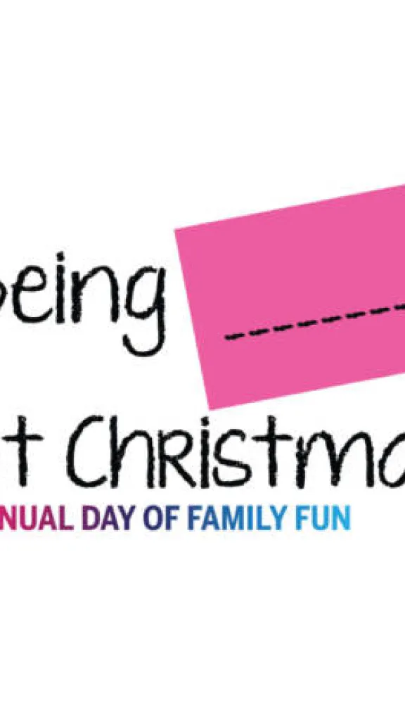 Being ____ at Christmas logo