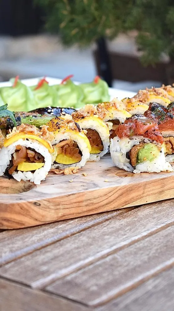 Sushi at Tomo Sushi + Ramen