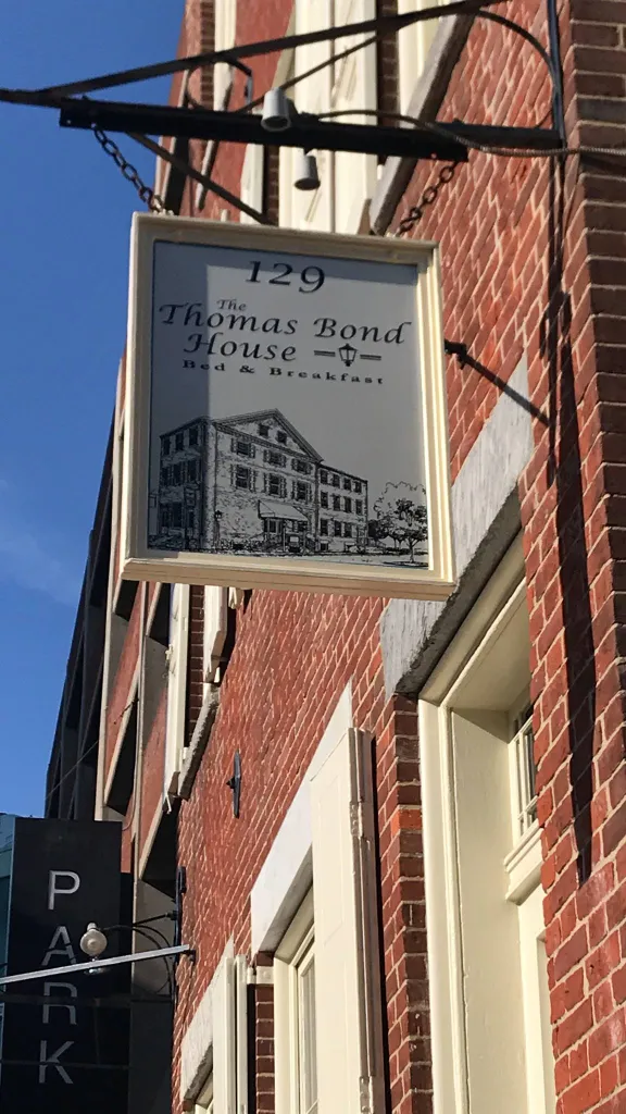 Exterior of Thomas Bond House Bed &  Breakfast