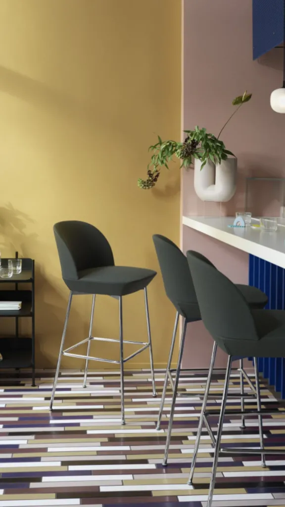 Furniture on display