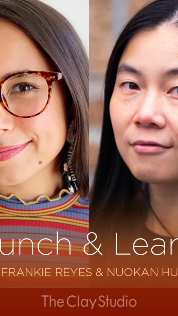 Two artists with event information