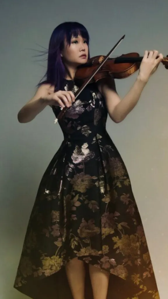 Musician playing the violin