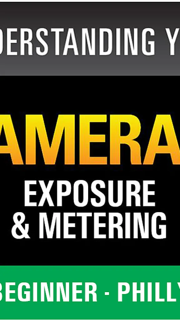 Graphic that reads "Understanding Your Camera II: Exposure and Metering" in text