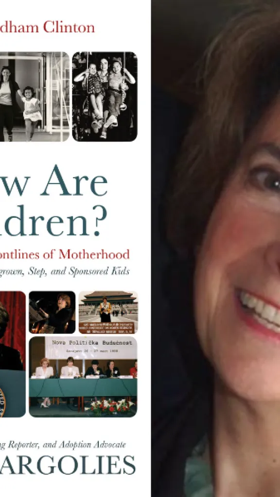 Book cover and photo