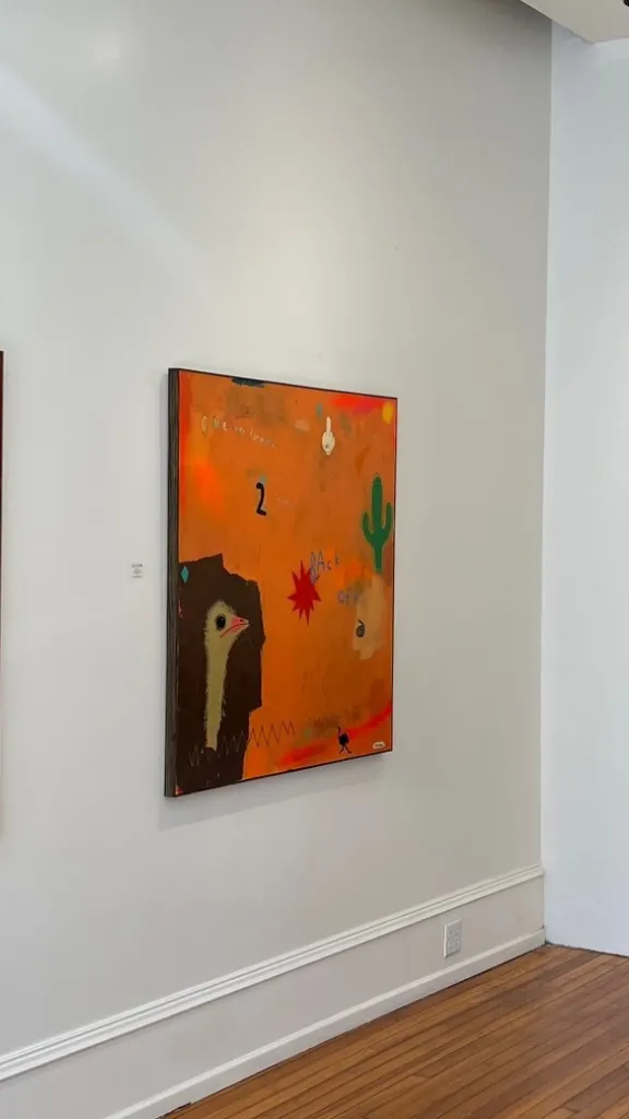 Artwork on display at Axiom Contemporary