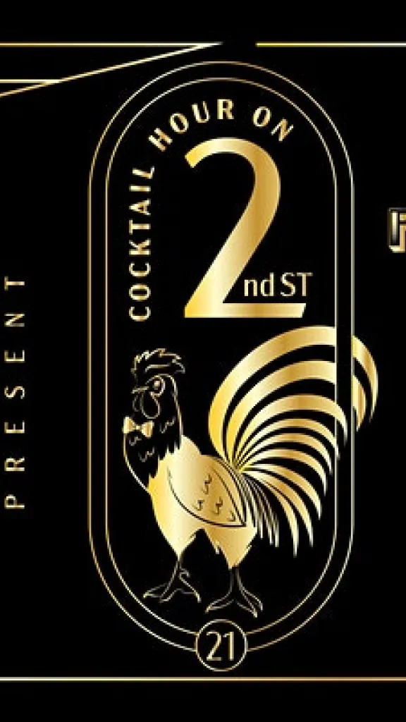 Cocktails on 2nd Street flyer