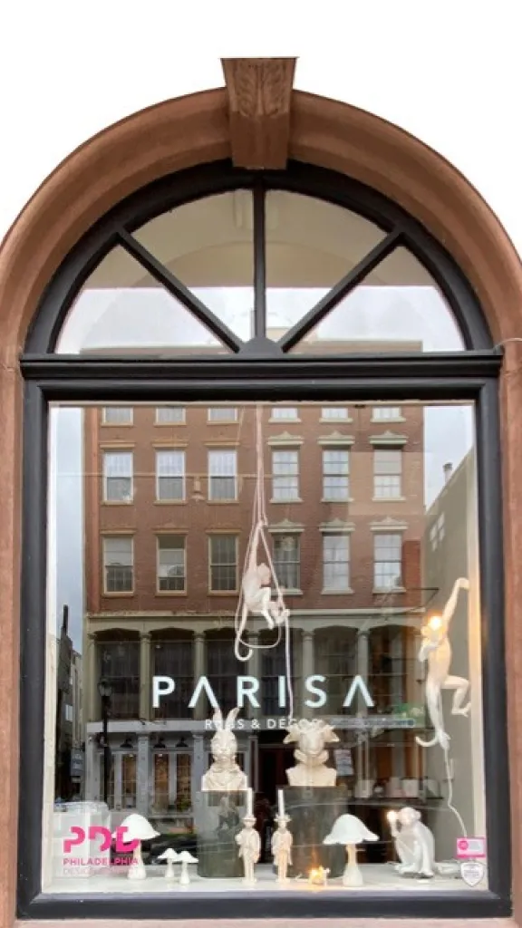Front window at Parisa