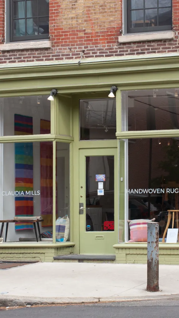 Exterior of Claudia Mills Rugs