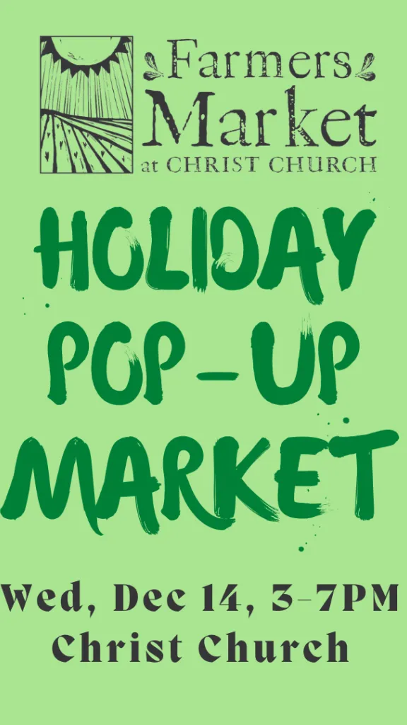 Green background and event information in green and black text