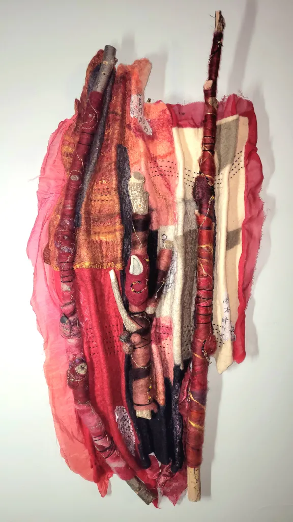 Artwork part of "Celebration of trees" exhibiton