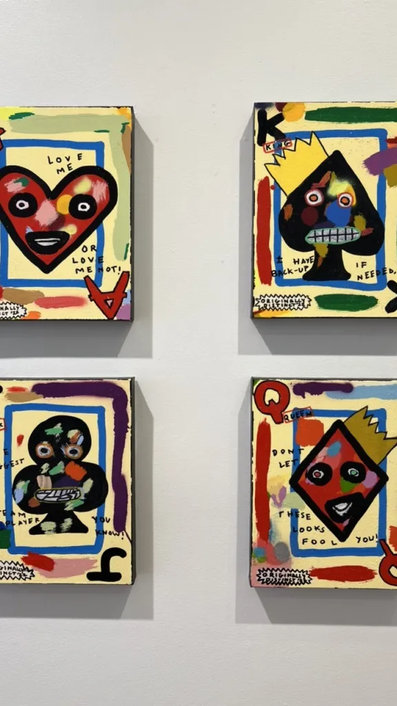 Artwork on display at AXIOM