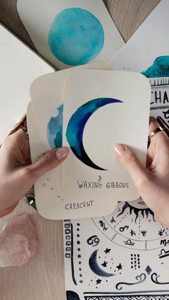 Picture of astrology cards