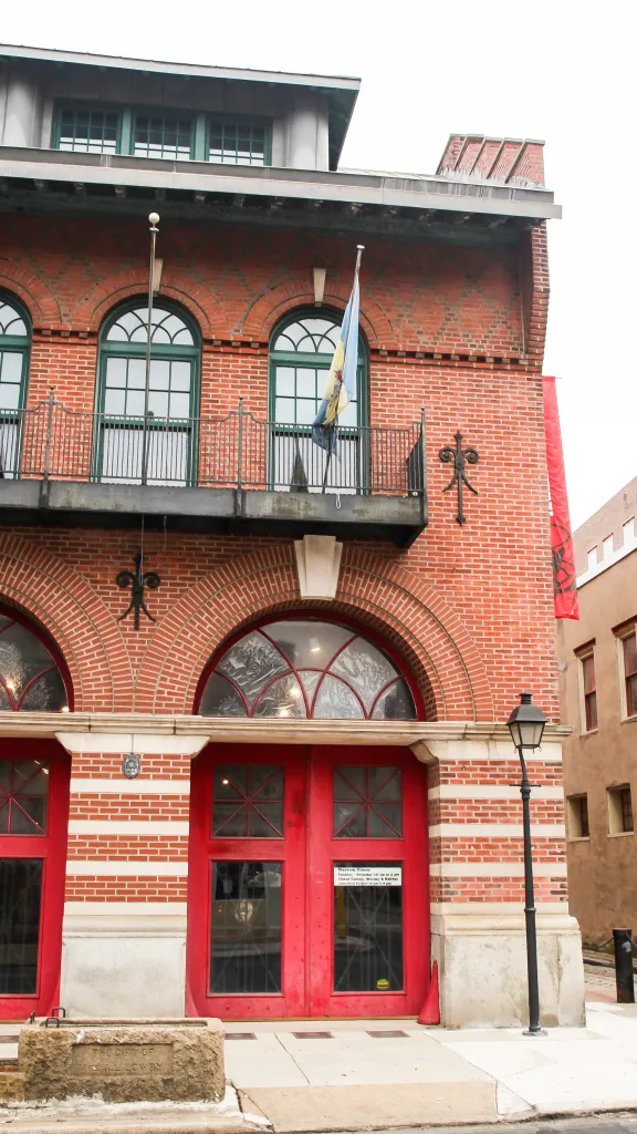 Exterior of Fireman's Hall Museum