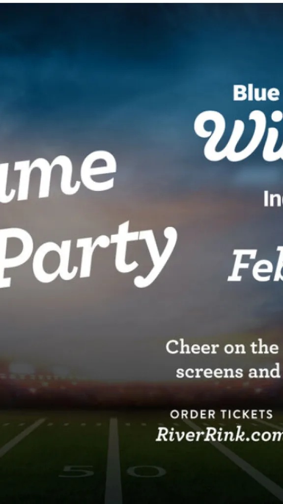 Big Game Watch Party event graphic