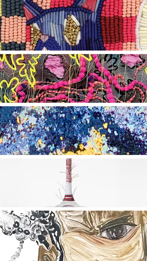 Artwork as part of Rekindled Promise exhibition