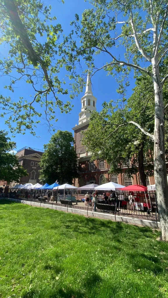 Spring Makers Market in Old City, Philadelphia