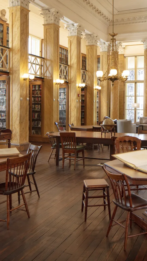 Reading Room at the Athenaeum of Philadelphia