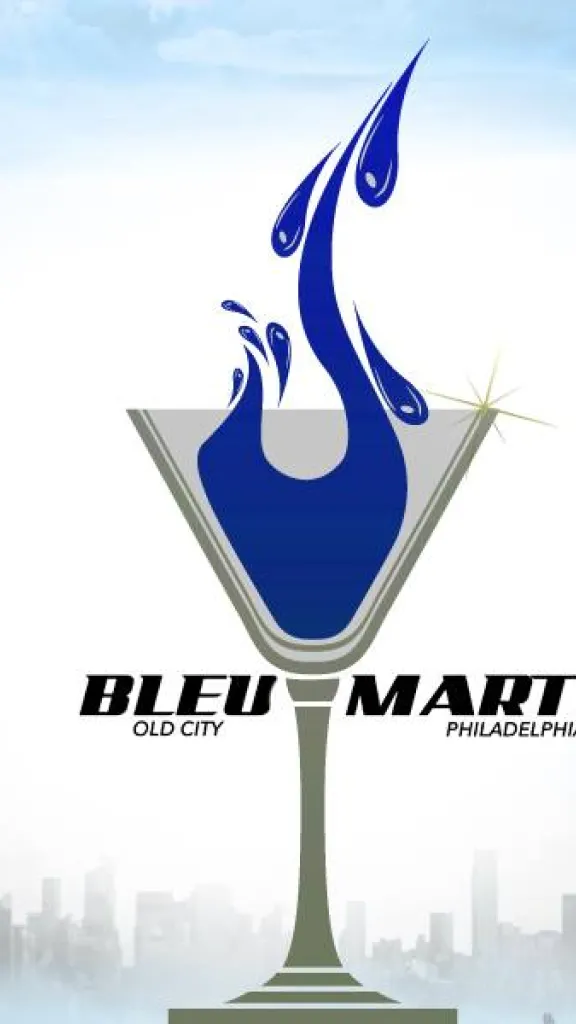 bleu martini logo