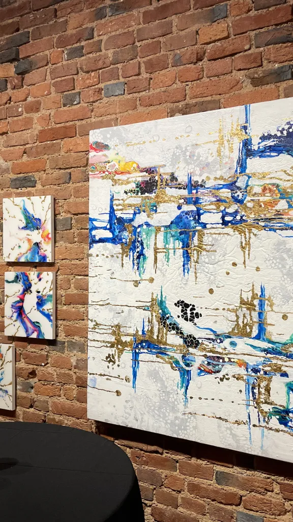 Artwork at Old City Jewish Art Center