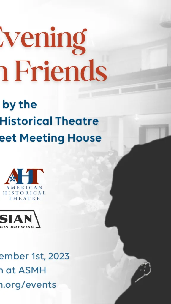 Event graphic for Arch Street Meeting House
