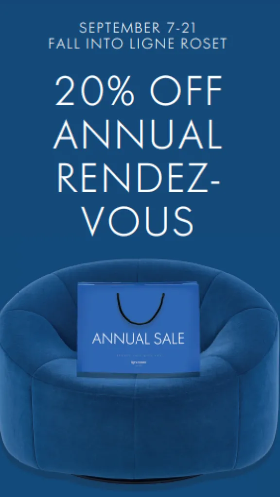 Ligne Roset Annual Sale @ Millésimé