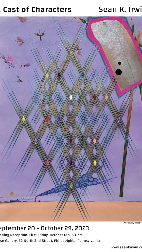 A Cast of Characters exhibit