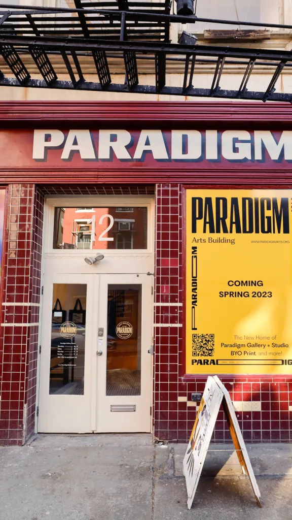 Paradigm Gallery facade