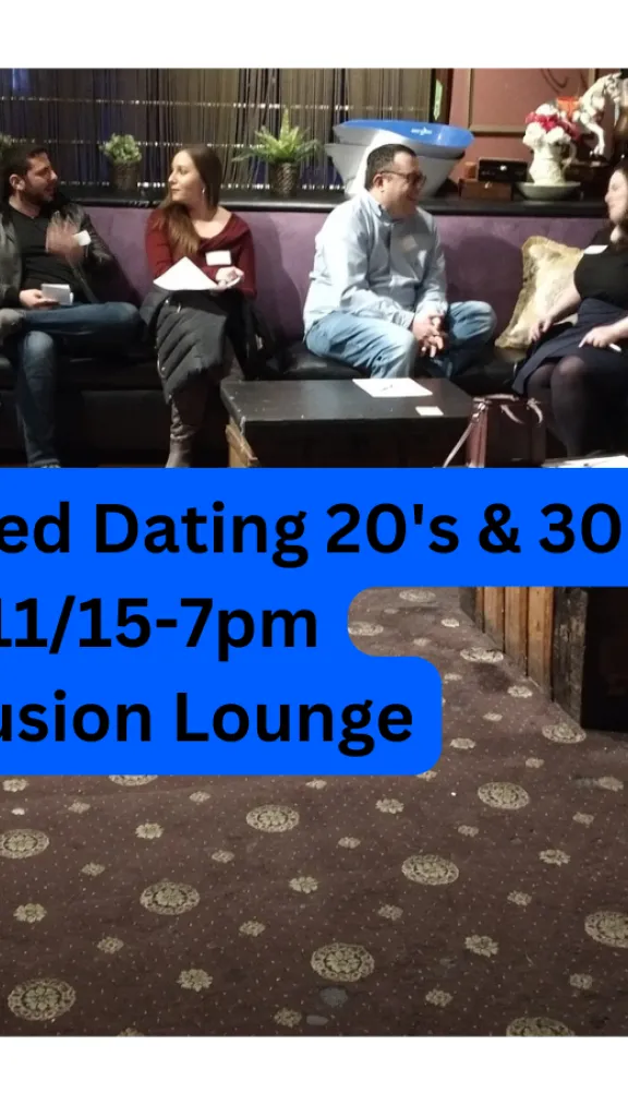 Jewish Speed Dating 20's and 30's!