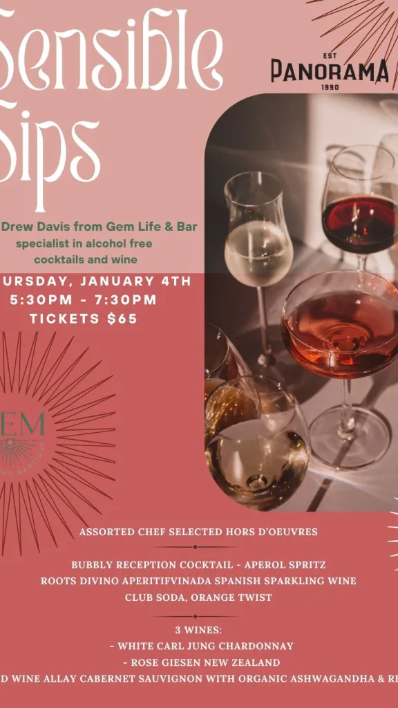 Sensible Sips with Drew Davis from Gem LIfe & Bar