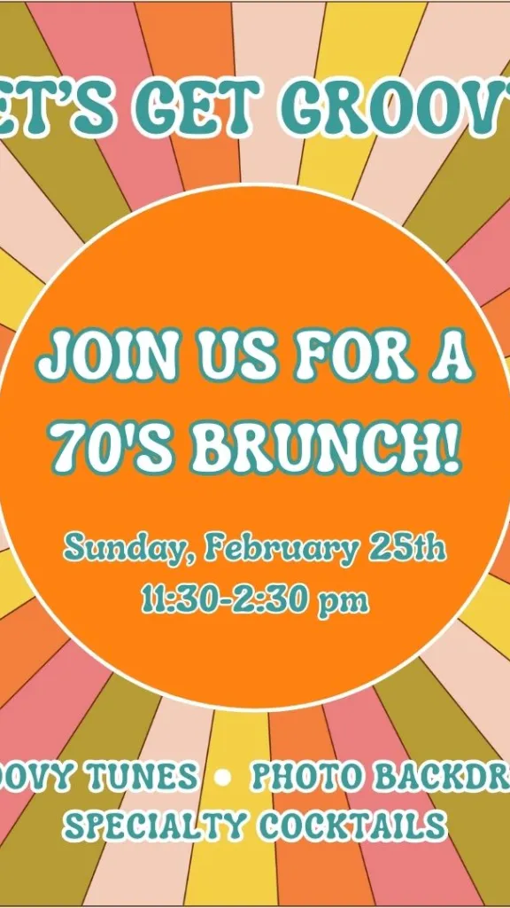 70's Theme Brunch at Positano Coast!