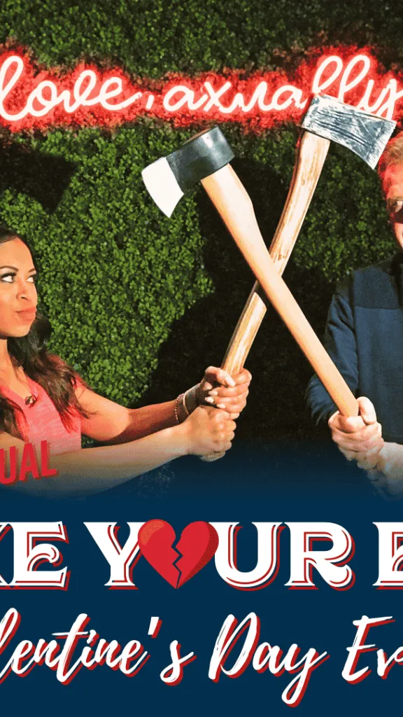 'Axe Your Ex' Valentine's Day Event @ Kick Axe Philly!