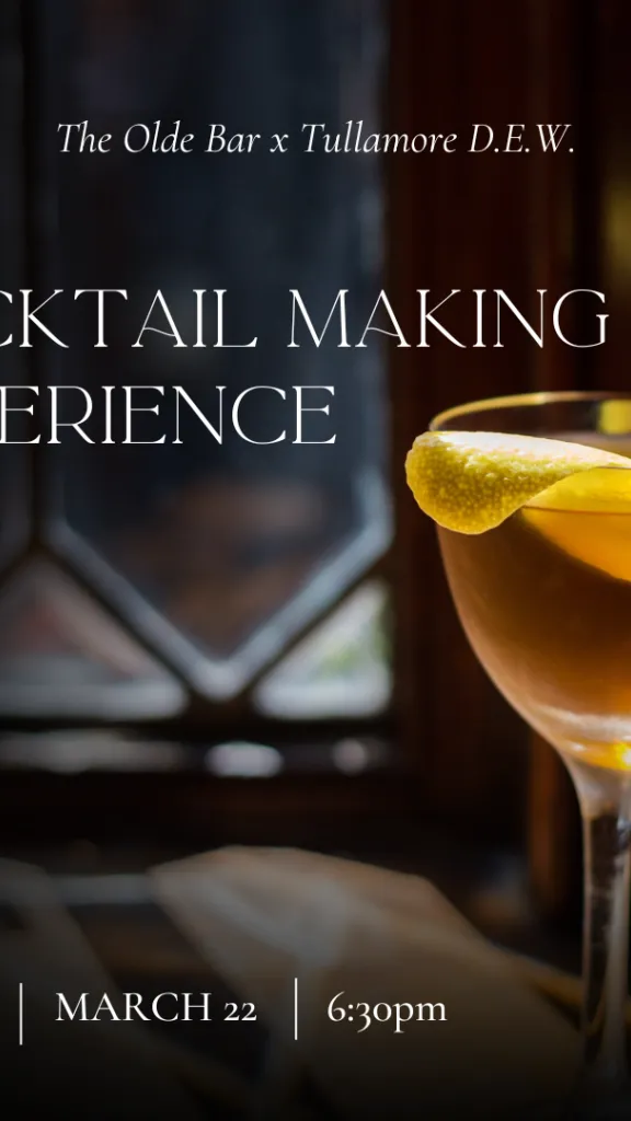 Tullamore D.E.W. Cocktail Experience