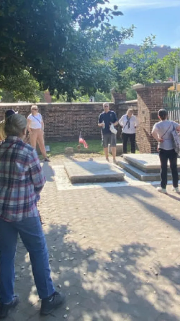 Christ Church Burial Ground Opening Day