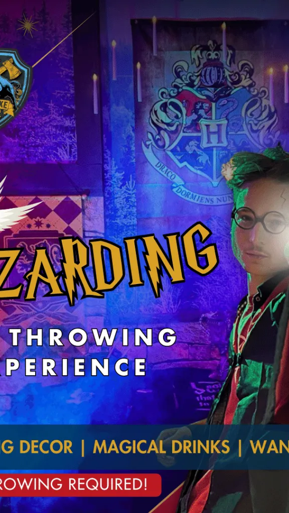 Wizarding Axe Throwing Experience @ Kick Axe Philly!
