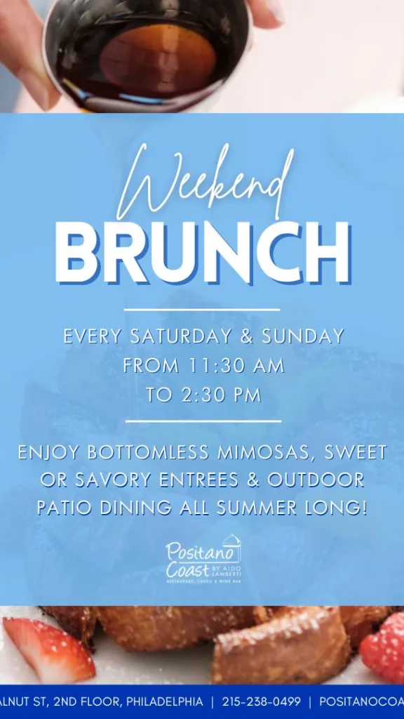 Weekend Brunch at Positano Coast