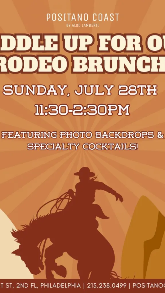 Positano Coast Theme Brunch: Rodeo!