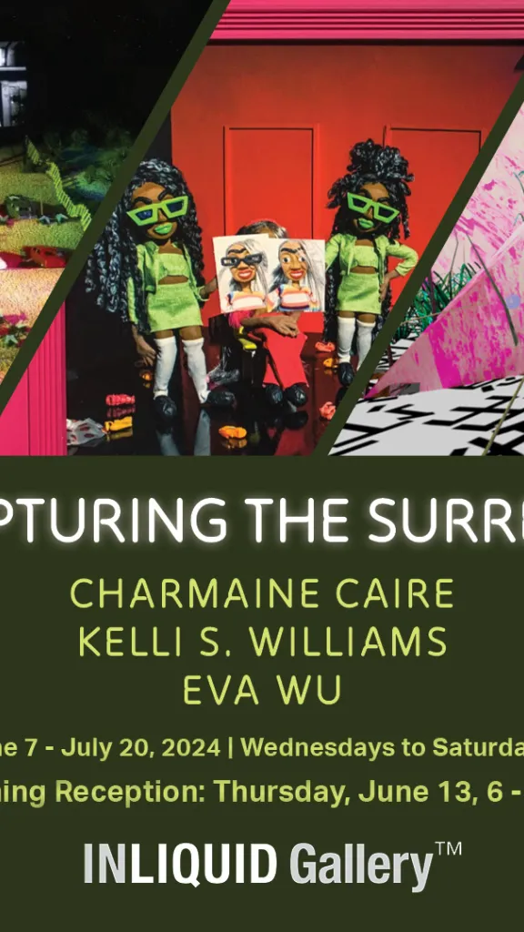 Flyer for the Capturing the Surreal Exhibition