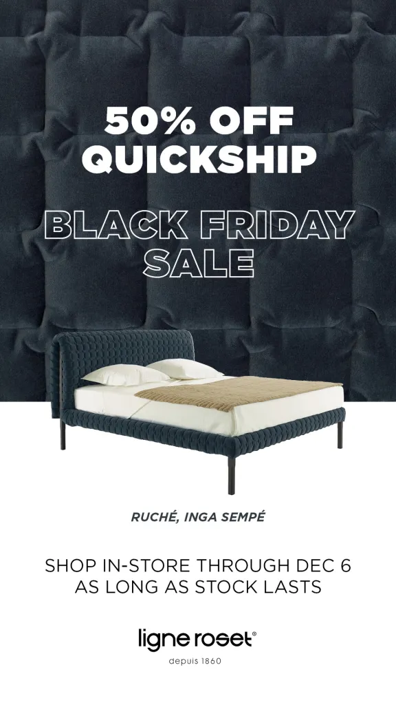 Black Friday Sales until First Friday - Offering 50% off Quickship items as long as stock lasts. 