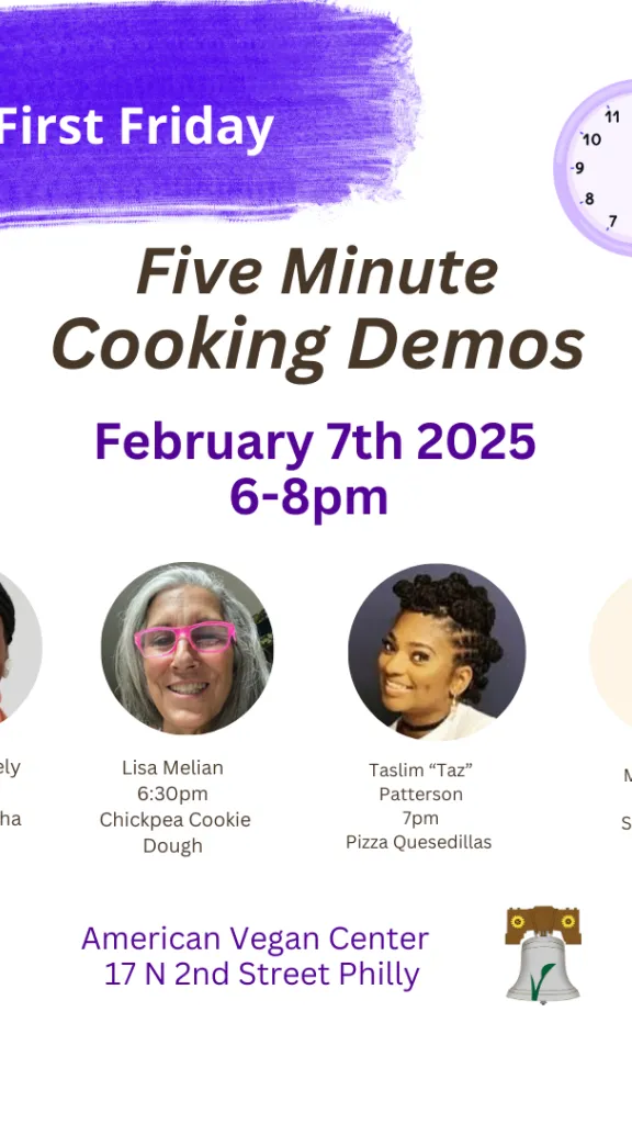 Five Minute Cooking Demos at the AVC