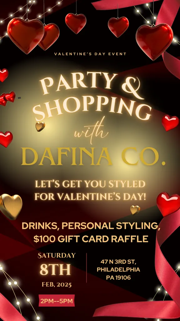 Drinks, Personal Styling, and $100 Gift Card Raffle!