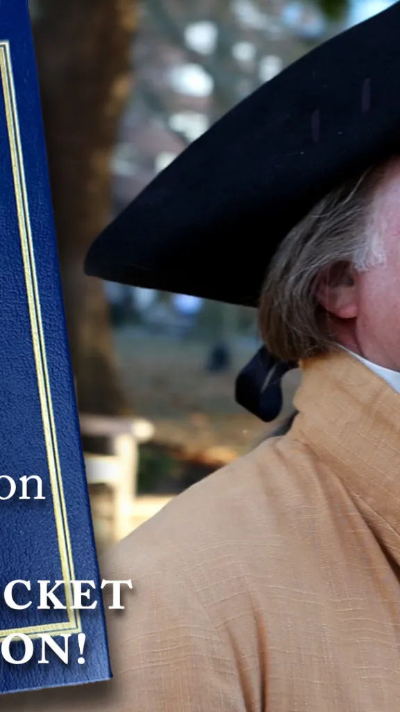 Society Hill Stroll with James Madison - Includes a Pocket Constitution!