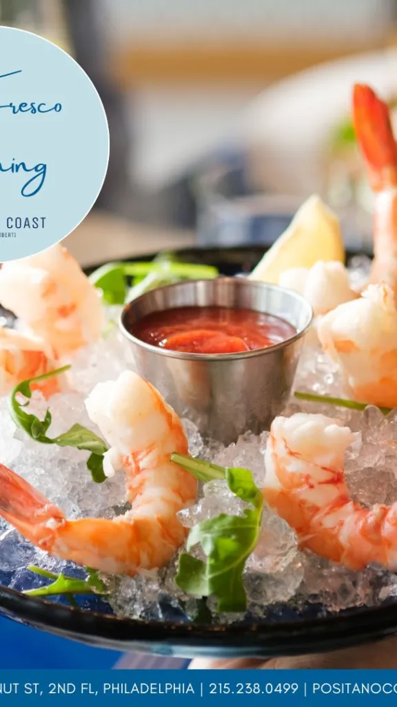 Join us at Positano Coast for Al Fresco Dining 