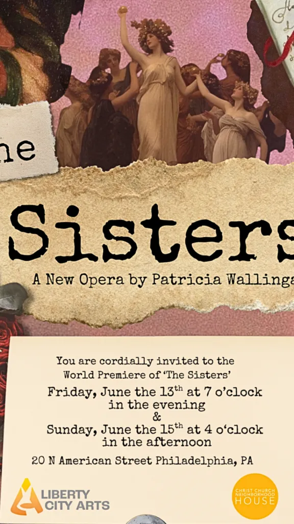 Come join us for The Sisters, our world premiere opera. Link in bio.