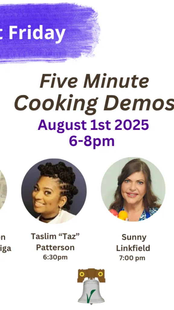Five-Minute Cooking Demos at the AVC