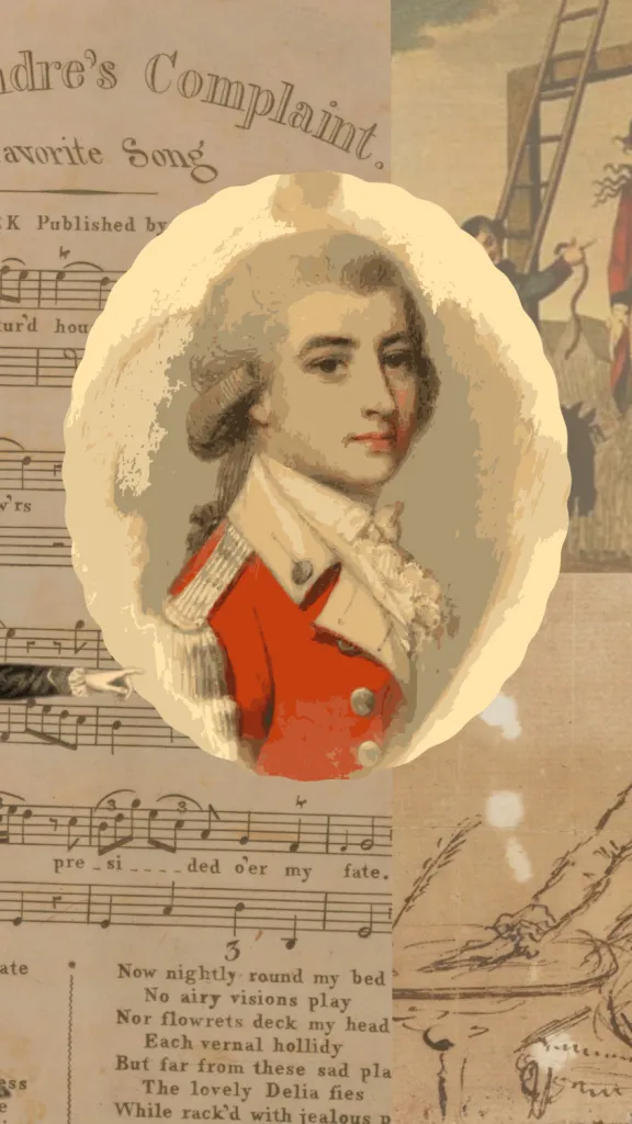 Collage of Major John André